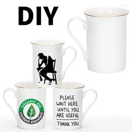 Mugs Diy Custom 10OZ Phnom Penh Top Grade Ceramics Mug Print Picture Po Image Logo Text Handle Water Cup Personalised Gift