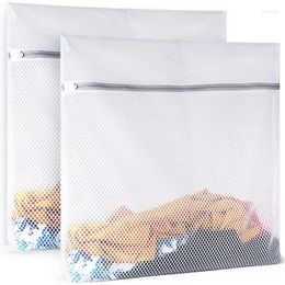 Laundry Bags 2 Pack Mesh Bag-2XXL Oversize Delicates Bag-Extra Large Durable Wash Bag Household Sweater