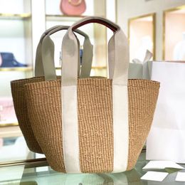 Designer Bag Tote Bag Handbag Women's Handbag Classic Grass Woven Shoulder Bag Beach Bag Medium Handväska Tote stor kapacitet Bag Luxury Bag 01