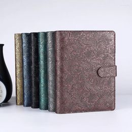 Vintage Flip Budget Book A6/A5 Notebook Leather PU Binder Money Organiser Office Stationery