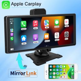 Universal 9.3 Inch Car DVR 4K GPS Wireless Carplay Android Auto Dash Cam Dashboard GPS Navigation 5G WIFI Driving Recorder