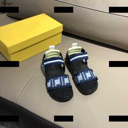 Top Refreshing Summer kids shoes designer baby Sandals boys Slippers Contrast design Cost Price Box Packaging Children's Size 26-35