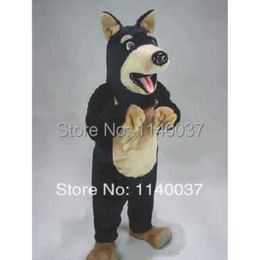 mascot Doberman Dog Mascot Cartoon Character carnival costume fancy Costume party Mascot Costumes