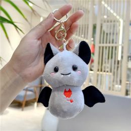 Cute Little Bat Keychain Doll Cute Cartoon Plush Toy Doll Pendant Bag Hanging Ornaments Desktop Doll Ornaments Car Pendant