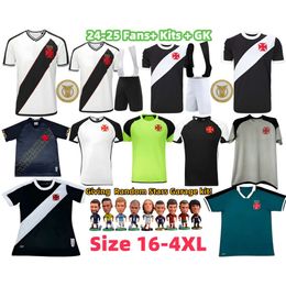 XXXL 4XL 23 24 25 Vasco da Gama Soccer Jerseys PAYET Long sleeve Retro Football shirt GABRIEL PEC PRAXEDES 2024 2025 MARLON GOMES VEGETTI kids kits