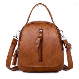 Hobo Women's Crossbody Bag Fashion Trend Mobile Phone Soft Leather Feel Multiple Compartments Single Shoulder Handbag