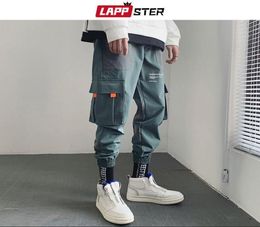 LAPPSTER Hip Hop Joggers Pants Men Mens Japanese Streetwear Harem Pants Male Black Casual Sweaptpants Fashion Trousers 2011105354639