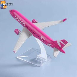 Aircraft Modle 1 400 Metal Aviation Replica Viva Air Model Diecast Airplane Miniature Xmas Kids Room Decor Gift Toys for Boys S5452138