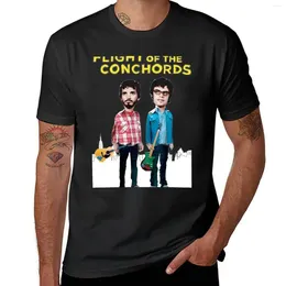 Men's Polos Flight Of The Conchords T-Shirt Cute Clothes Summer Top Mens Graphic T-shirts