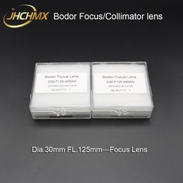 JHCHMX Fibre Laser Focus/Collimator Lens 0-2000W/6000W D30 F100/125/150/155/200mm Quartz Fused Silica For Bodor Fibre Laser Head