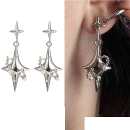 Dangle & Chandelier Fashion Jewelry Star Series Earrings For Women S925 Sier Post Rhinestone Asterism Stud Drop Delivery Dhgarden Dh3B6