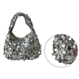 Evening Bags Fashionable Sequined Handbag Lightweight Women Purse Glitter Casual Bag For Add Charm To Your Look E74B