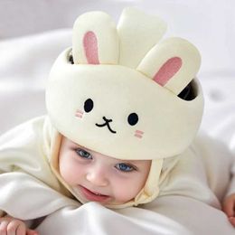Caps Hats Baby baby cartoon safety without bumper head cushion cap newborn protection Helmet crawling and walking d240521