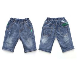 Kids Boys Jeans Shorts Summer Children Denim Clothing Short Pants Baby Boy Casual Cowboy Trousers 4 5 6 7 8 9 10 11 Years