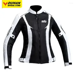 Motorcycle Apparel Women Motorbike Jacket Breathable Wear Resistant Reflective Motocross Cycling Windproof Moto Equipment