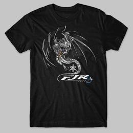 Men's T-Shirts Classic Japanese Motorcycle FJR 1300 Dragon Spirit T-shirt 100% Cotton O-Neck Short Sleeve Casual Mens T-shirt Size S-3XL S52133