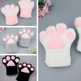 Party Supplies Sexy The maid cat mother cats claw gloves Cosplay accessories Anime Costume Plush Gloves Paw Partys gloves Supplies LT600