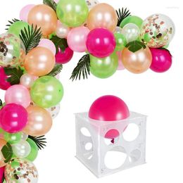Party Decoration 11Holes 2-10Inch Balloon Sizer Box Balloons Measurement Tool Decorations