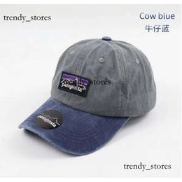 Men Canvas Pata Baseball Caps Designer Hats Washed Denim Cotton Patagoniag Fitted Fedora Letters Snapback Sunshade Embroidery Casquette Beanies 971 874