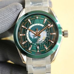 Fashion Mens Luxury Watch World Time Men Automatic Watches Mechanical Movement Mens Designer Watch menwatch 150 Wristwatches ,Limited Edition,Luxury Wristwatch r9
