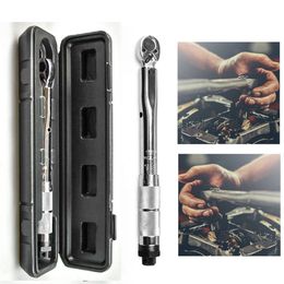 5-210N.m Torque Wrench 1/2 3/8 1/2 Inch Square Drive Precise Preset 45T Reversible Ratchet Key Adjustable Torques Key Hand Tool