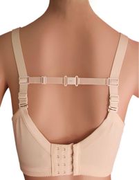 1cm Women Elastic Anti Slip Bra Straps Adjustable Bra Strap Holder Belt With Back Clips Breast Slip Resistant Belt Accessories5201361