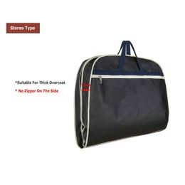 High-end Men Suit Bag Travel Garment Bag Portable Folding Overcoat Suit Cover Dust Proof Suit Carrier Bag