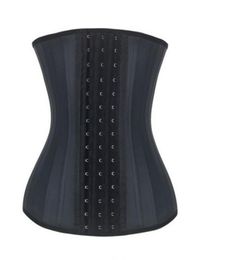 Drop Women039s 25 Steel Bone Latex Waist Trainer Cincher Corset Underbust Shapewear Plus Size XXS3XL3109117