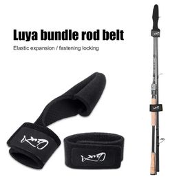 13sets Fishing Rod Tie Holder Strap Belt Elastic Lure Tip Guard Protector Angler Accessories Kit 240515