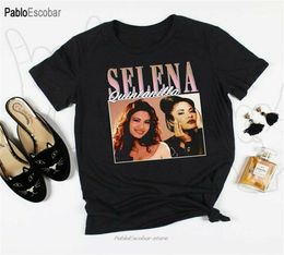 SELENA QUINTANILLA T Shirt Men Vintage 90s Inspired Tee Selena Quintanilla Unisex Tee Shirt Trendy Streetwear6874667