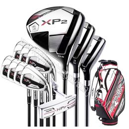 Men Golf Clubs HONMA TW XP2 Complete Set of Clubs Golf Drive Wood Irons Putter R or S Flex Graphite Shaft Free Shipping