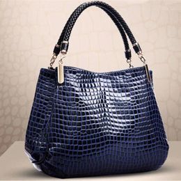 Shoulder Bags Vintage PU Leather Ladies Large Capacity Female Messenger Luxury Designer Brand