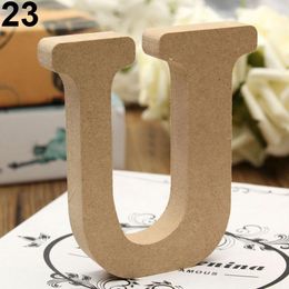 1pc 10CM Wood Wooden Letters A-Z Alphabet Wedding Birthday Party Diy Home Decorations Freestanding Design 3.94 Inches Kid Gifts