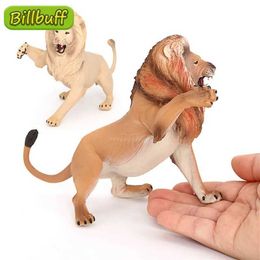 Novelty Games NEW Simulation Wild Animal Action Plastic Action ABS Models Lion Baby Figures Collection Dolls Educational toy for children Gift Y240521