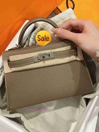 Top Ladies Designer EKolRiy Bag Suitable Bag 2024 New Second Generation Bag Silver Buckle Gold Buckle Mini Handbag Mini Shoulder Diagonal