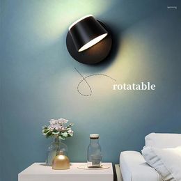 Wall Lamp Nordic All Metal Interior Decoration Modern Creative LED Lighting Sconce Living Room Bedside Aisle Luxury Light