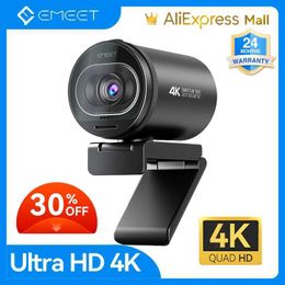 Webcams 4K network camera 1080P 60FPS streaming USB camera EMEET S600 autofocus live streaming camera with microphone suitable for Tiktok/YouTube J240518