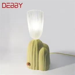 Table Lamps DEBBY Nordic Vintage Lamp Contemporary Creative LED Desk Lighting For Home Decor Bedside Living Room