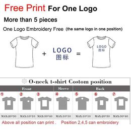 Men's T-Shirts Customised High Quality Fashion Womens 100% Cotton Hot Selling T-shirt Printed Photo Embroidered Text Team Gift T-shirt S52133