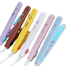 2023 Curling Iron Ceramic Straightening Styling Tools Curler Flat Mini Hair Straightener 240517