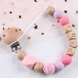 Pacifier Holders Clips# Baby pacifier clip personalized name pacifier toy dummy pacifier bracket clip chain baby accessories newborn gift customization d240521