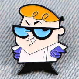 Brooches Cute Boy Enamel Pin Cartoon For Woman Men Backpack Bags Badge Fashion Lapel Jewelry Kids Friends Gifts