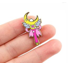 Pins Brooches Witch Moon Badges With Anime Enamel Pin Bag Lapel Cartoon On Backpack Decorative Jewellery Gift AccessoriesPins7398980