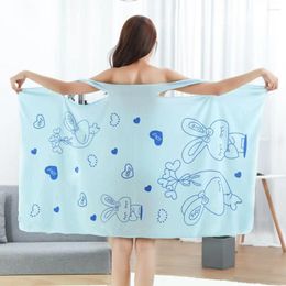 Towel Spa Robe Ultra-soft Women's Bath Wrap Super Absorbent Quick-drying Shower Skin-friendly For Ultimate Comfort