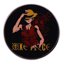 ONE PIECE Cute Anime Movies Games Hard Enamel Pins Collect Metal Cartoon Brooch Backpack Hat Bag Collar Lapel Badges Women Fashion Jewellery S60086