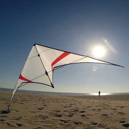 Kite Accessories Freilein 2.15m Breeze Stunt Kite Ghost Double Line Frame Kite Beach Sports Kite Bracelet+2x30mx90lb Spectral Line+Bag WX5.21