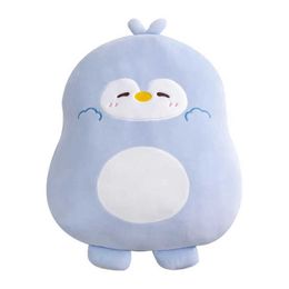 Plush Cushions Yiju New Product Dundun Animal Pillow Cute Dinosaur Round Penguin Cushion Pink Rabbit Toy