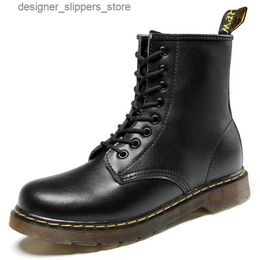 Stiefel Leder Herren -Knöchelstiefel Herren und Frauen im Freien Plusplöze Casual Schuhe Designer Herren modische Arbeitsstiefel Klassische handgefertigte Stiefel Q240521