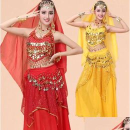 Stage Wear Belly Dance Costume Bellydance Performance Gypsy Dress Dancewear Bollywood Costumes Drop Delivery Apparel Ottaf