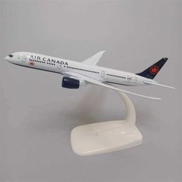 Aircraft Modle 16cm Air Canada Boeing 787 B787 Model Aircraft Metal Alloy 1/400 Scale Die Cast Aircraft Model Aircraft s2452089